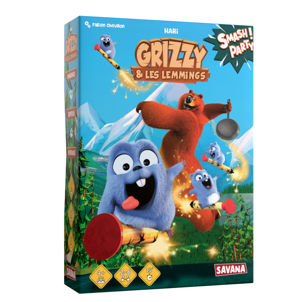 SMASH PARTY - GRIZZY & LES LEMMINGS